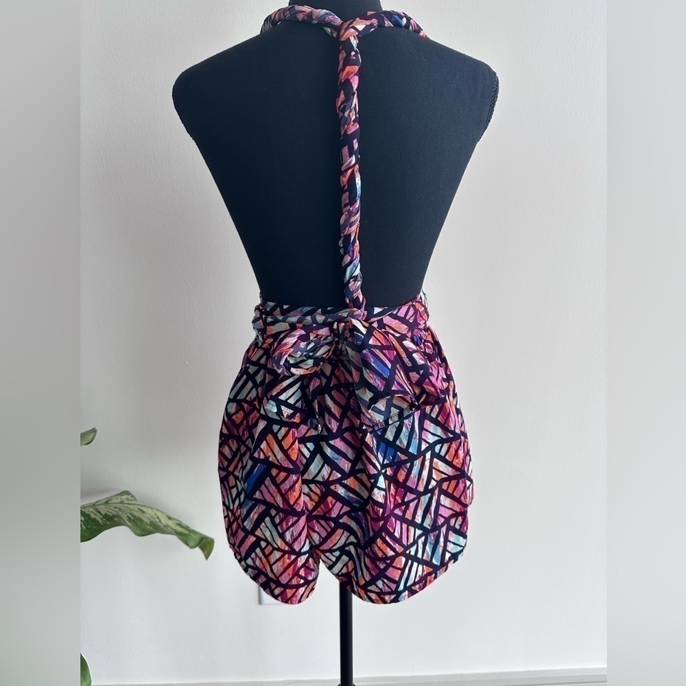 Multidirectional Wrap Romper - Picture 2 of 10